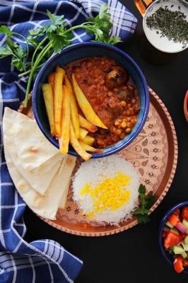  Khoresht-e Gheymeh: Uma sinfonia de carne e especiarias que te leva direto para a culinária tradicional persa de Fars!